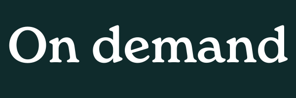 On demand label